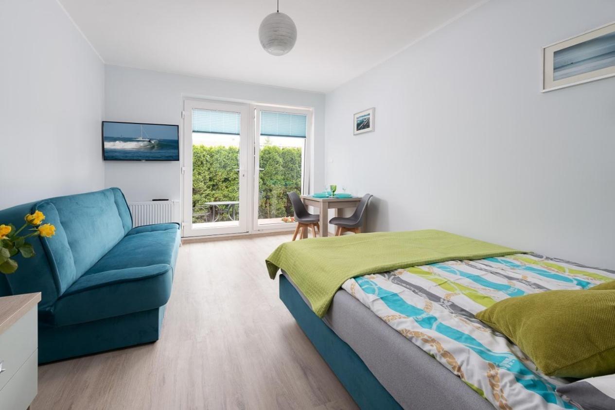 Roza Baltyku - Apartamenty I Pokoje A Dębki Buitenkant foto