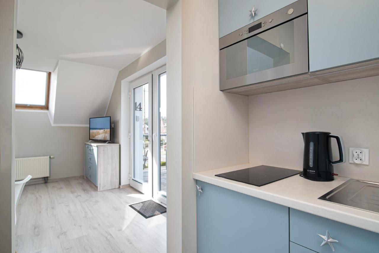 Roza Baltyku - Apartamenty I Pokoje A Dębki Buitenkant foto
